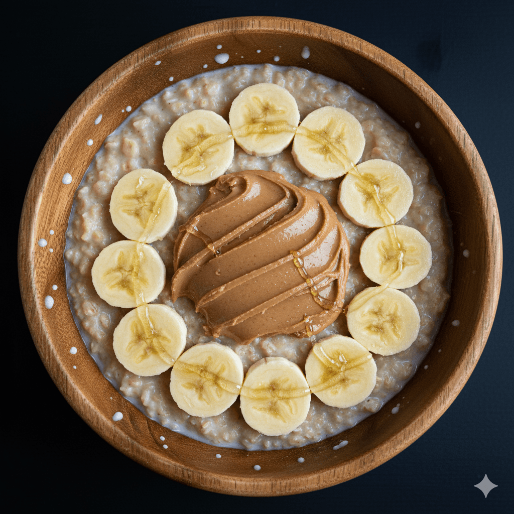 Fıstık Ezmeli Yulaf